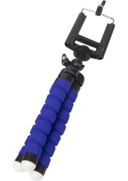 Taşınabilir Esnek Cep Telefonu Kamera Tutucu Tripod Braketi Klipsli Stand Montajı (Yurt Dışından)