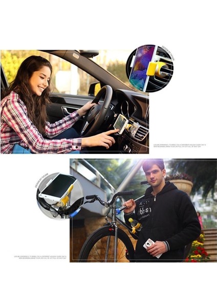 Evrensel 360 Derece Dönme Hava Firar Dağı Araba Cep Telefonu Tutucu Braketi (Yurt Dışından) modelleri