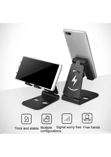 Evrensel Katlanır Antiskid Silikon Ped Tablet Cep Telefonu Stent Braketi Tutucu (Yurt Dışından)
