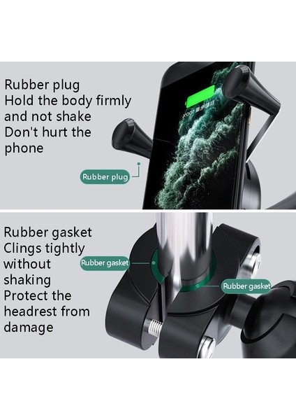 Araba Kafalık Braketi Motosiklet Dikiz Cep Telefonu Braketi Stil: 4 Pençe Küçük Arka Klipler (Yurt Dışından) fırsatları