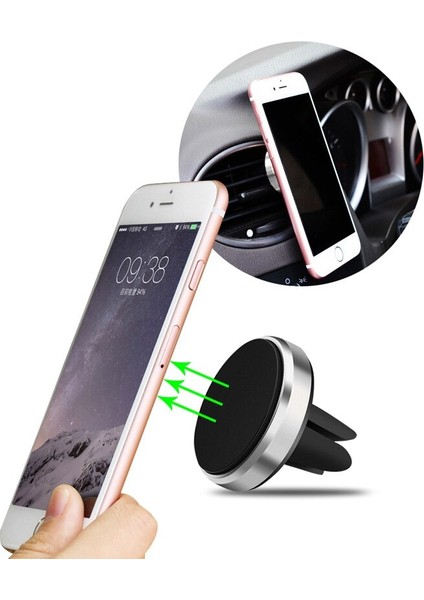 [yeni Ürün] Arabada Manyetik Telefon Tutucu Standı Mıknatıslı Cep Telefonu Braketi Araba Manyetik Tutucu Telefon Için Iphone 12 Pro Max Huawei Xiaomi (Yurt Dışından) fırsatları