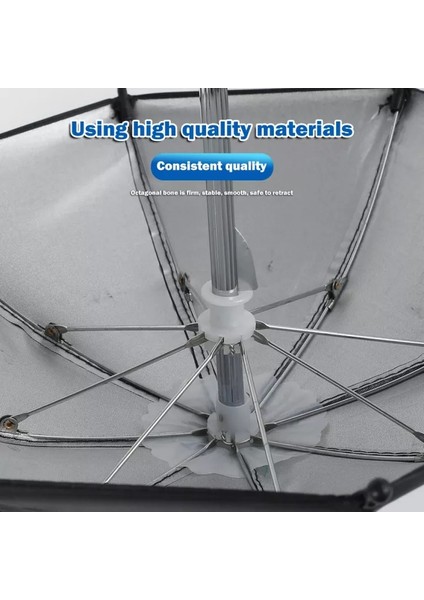 Motosiklet Cep Telefonu Tutucu Şemsiye - Su Geçirmez Yağmur Geçirmez - Sürme Için Taşınabilir Mini Şemsiye Alaşım Güneş Gölge Bisiklet Şemsiye (Yurt Dışından) fiyatları