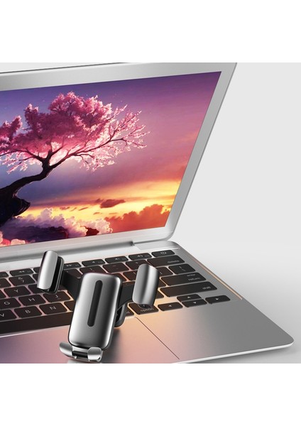 Dokiy Araç Tutucu Telefon Için Araba Hava Firar Sabitleme Kıskacı Hiçbir Manyetik Cep Telefonu Navigator Tutucu Hücre Standı Desteği (Yurt Dışından)