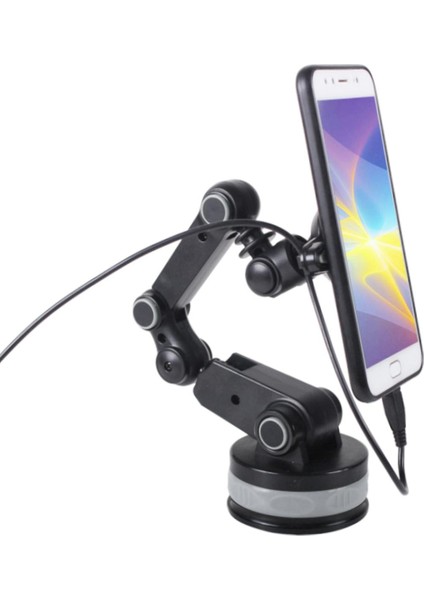 ZP-X0188 Araba 360 Derece Dönen Teleskopik Katlanır Mıknatıs Vantuz Cep Telefonu Tutucu (Yurt Dışından)