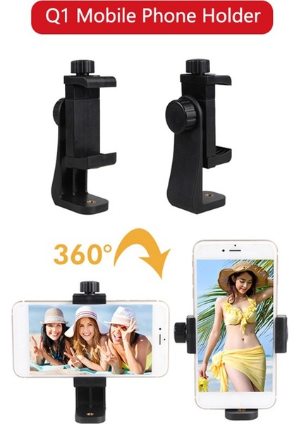 Tripod Montaj Adaptörü Telefon Tripod Standı Için Dönebilen Stand Montaj Adaptörü (Yurt Dışından)