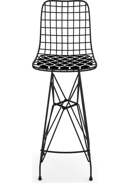 Knsz kafes tel bar sandalyesi 1 li zengin syhviona 75 cm oturma yüksekliği ofis cafe bahçe mutfak modelleri