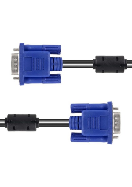 AP-205E 5metre Mavi Uçlu Monitör & Tv & Pc & Projeksiyon Uyumlu Yüksek Kalite VGA Kablo