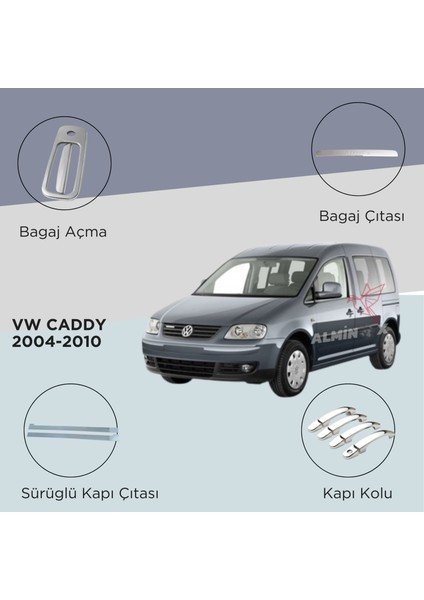 Aksesuar Vw Caddy 2004-2010 Set 13 Prç