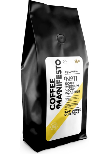 No:11 Colombia Santa Helena 250 gr Çekirdek Kahve
