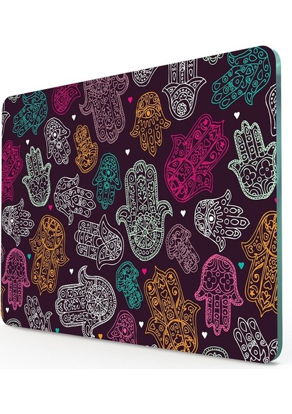 Cam Kesme Tahtası ve Sunum Tablası Hamsa Desenli fiyatları