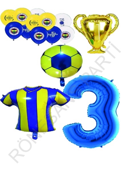 Fenerbahçe Konsept Balon Seti Yaş 3