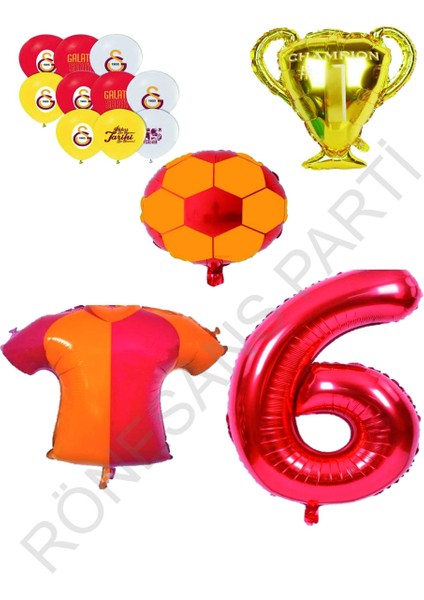 Galatasaray Konsept Balon Seti Yaş 6