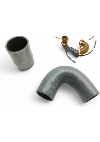 Turbo Hortumu Borusu - Renault Clio 2 Kangoo Megane 2 Clio 3 Modus Dacia Logan Sandero 8200770644 8200279164 8200404193 8200248814