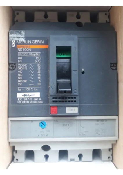 3 x 160 Amper Tms Kompakt Şalter
