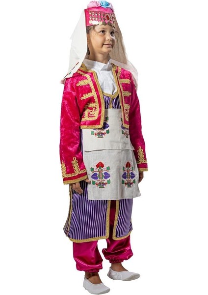 Zeybek Kız Çocuk Kostümü