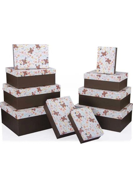 Marıposa Dikdörtgen Hediye Kutusu BX76790 H 245X330X130 mm