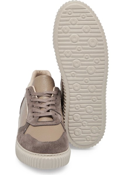 Bej Hakiki Süet Deri Kadın Sneaker - K24S1AY67594-T86 fırsatları