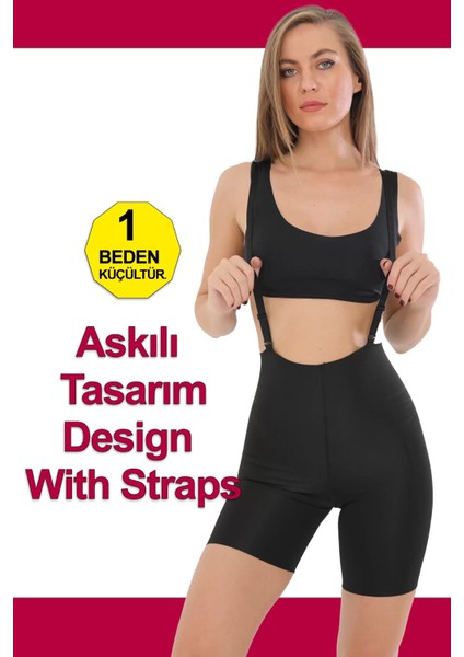 Wakor Şıklığı ve Zarafeti Bir Araya Getiren Lazer Kesim Askılı Inceltiçi Paçalı Korse