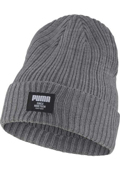 Gri Unisex Bere 02283106 Ribbed Classic Beanie