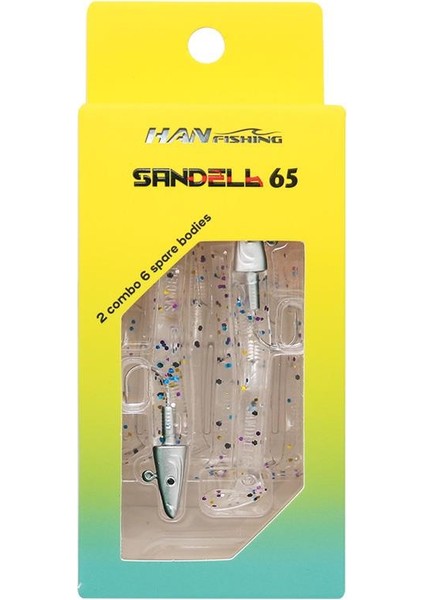 Sandeel 65MM 3.2gr Lrf Silikon Yem