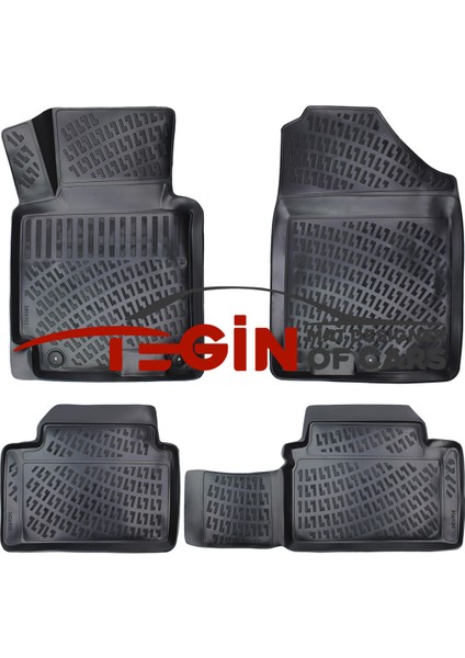 Hyundai I30 2011-2017 3D Havuzlu Paspas Siyah