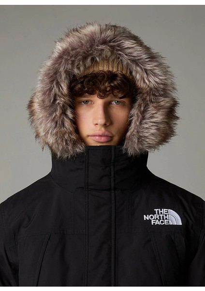 Siyah Erkek Parka NF0A5GJF4H01_M Mcmurdo Parka