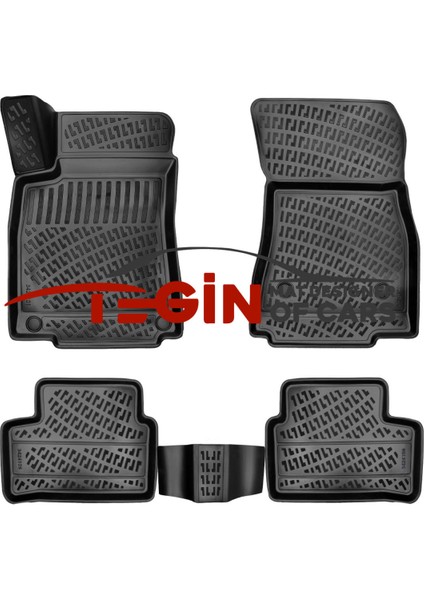 Mercedes A Serisi W177 Hb 3D Havuzlu Paspas 2019 Siyah