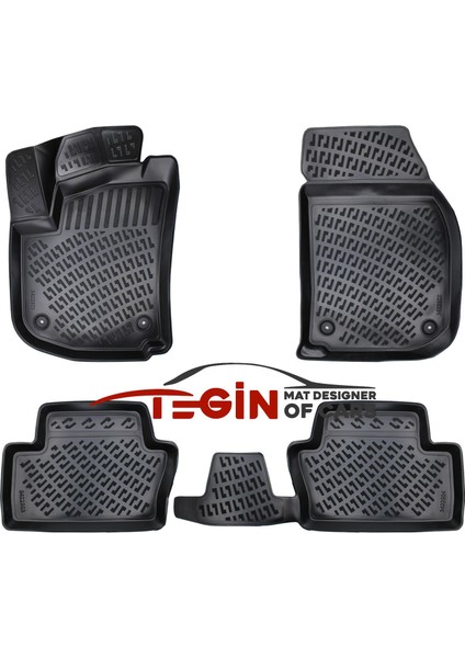 Opel Zafira A 3D Havuzlu Paspas 1999-2006 Siyah