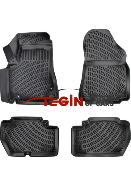 Peugeot Partner Tepe 110 Hp 3D Havuzlu Paspas 2012 Siyah