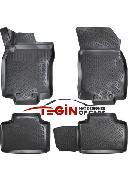 Renault Koleos 3D Havuzlu Paspas 2023 Siyah