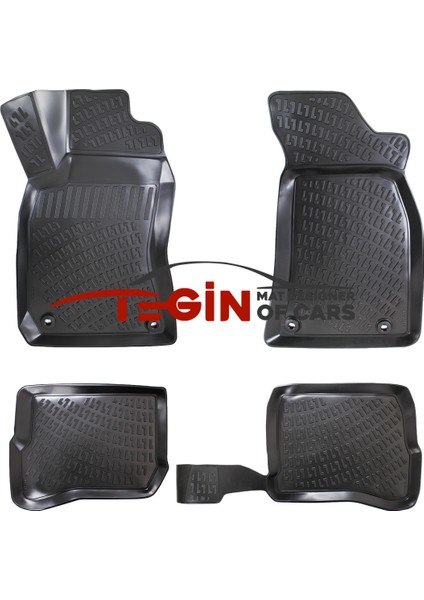 Audi A4 B5 1995 3D Havuzlu Paspas Siyah