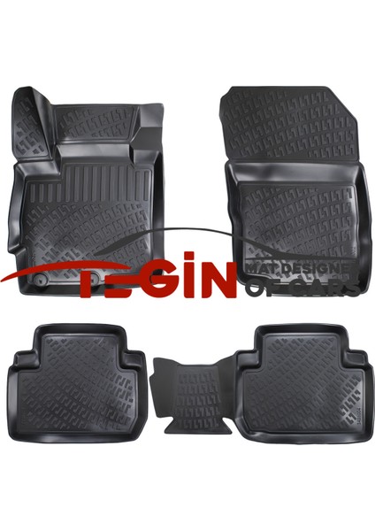 Mitsubishi Eclipse Cross 3D Havuzlu Paspas 2020 Siyah