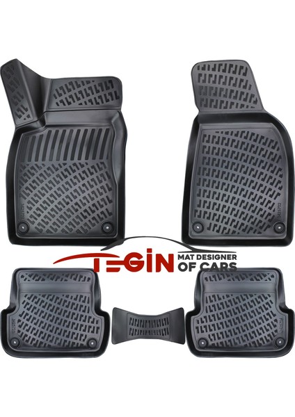 Seat Exeo 3D Havuzlu Paspas 2021 Siyah