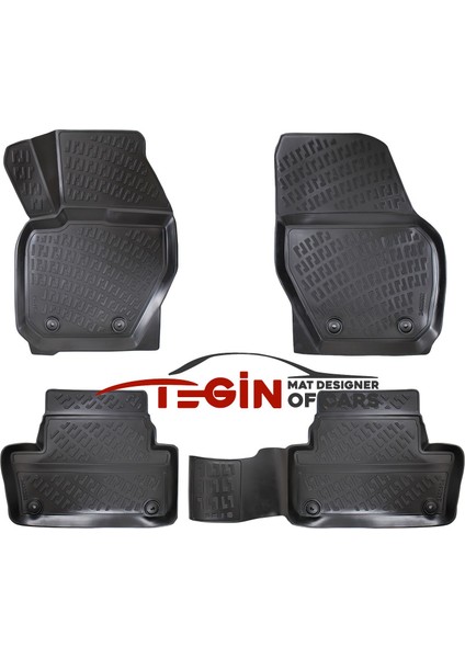 Volvo Xc-60 3D Havuzlu Paspas 2015 Siyah