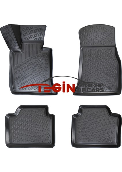 Bmw 3 Serisi F30 x Drive 2014 3D Havuzlu Paspas Siyah