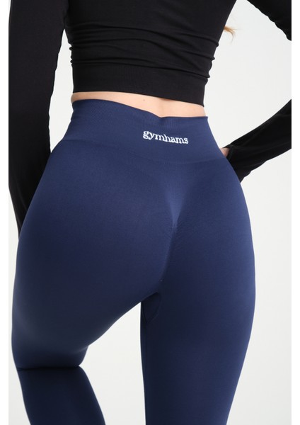 Kalçası Büzgülü Push Up Kalça Şekillendirici Tayt Seamless Fitness Yoga Yüksek Bel Spor Tayt