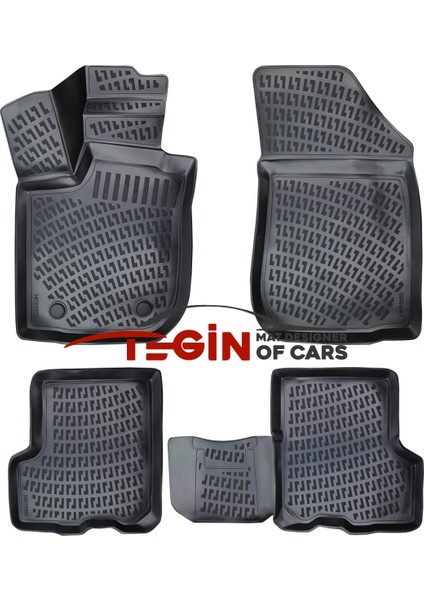 Renault Symbol 3D Havuzlu Paspas 2016 Siyah