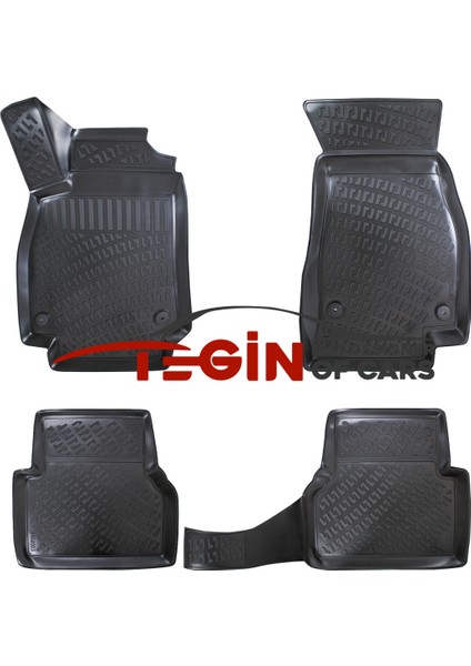 Audi A7 2020 3D Havuzlu Paspas Siyah