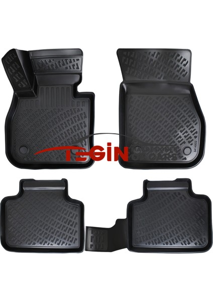 Bmw X2 F39 2018 Sonrası 3D Havuzlu Paspas Siyah