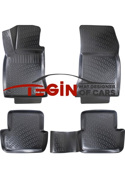 Mercedes A Serisi W176 3D Havuzlu Paspas 2017 Siyah