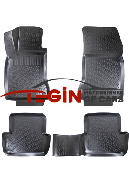Mercedes Cla 3D Havuzlu Paspas 2015 Siyah