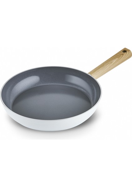 Swiss Crystal Krem Renk Düz Tava 26 cm Yapışmaz Swiss Crystal Kaplama fiyatları