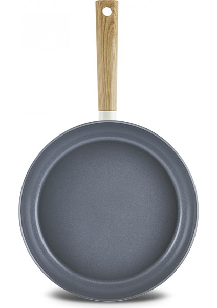 Swiss Crystal Krem Renk Düz Tava 26 cm Yapışmaz Swiss Crystal Kaplama modelleri