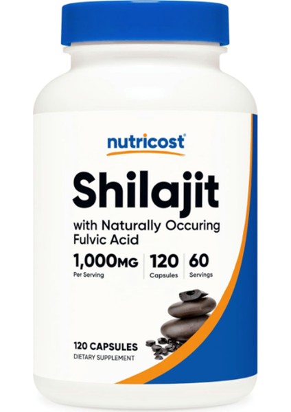 Shilajit 1000 Mg Shilajit 120 Per Serving