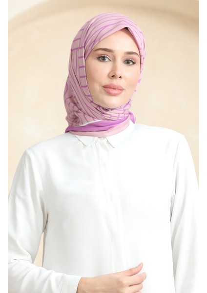 Soft Pamuk Eşarp 19089-21 Pudra Pembe