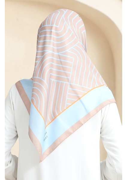 Soft Pamuk Eşarp 19089-12 Vizon Bebek Mavisi modelleri