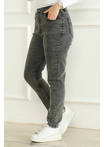 Momjean Salaş Kot Pantolon 5304-03 Gri fiyatları