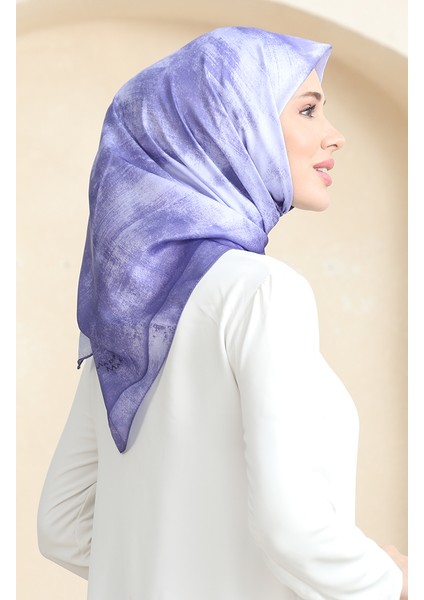 Kristal Eşarp 19095-09 Lila fiyatları