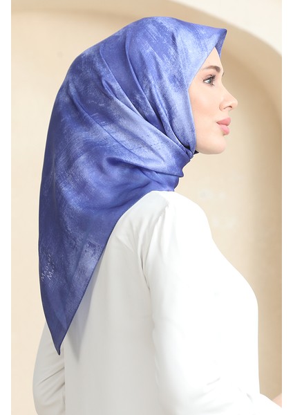 Kristal Eşarp 19095-10 Koyu Mor fiyatları