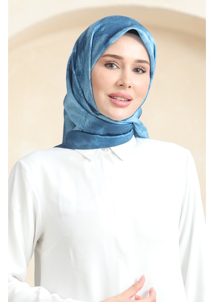 Kristal Eşarp 19095-04 Lacivert